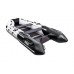 Лодка Мастер лодок Ривьера Максима 3400 СК комби черно-серая