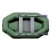 Лодка Fort 260 надувная зеленая
