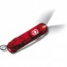 Нож-брелок Victorinox Swisslite Ruby красный
