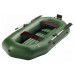 Лодка Мастер лодок Таймень А 260 НД ТР зеленая