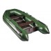 Лодка Мастер лодок Ривьера Максима 3400 СК зеленая