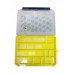 Коробка Pontoon21 для приманок 255*190*28 желт./верх прозр.
