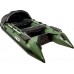 Лодка Gladiator C370 DP надувная зеленая