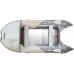 Лодка Gladiator D330 AL надувная серая