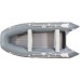 Лодка Gladiator E330 LT надувная серая