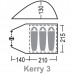 Палатка Greenell Kerry 3 green