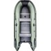 Лодка Мастер лодок Rush 3300 СК зеленый черный