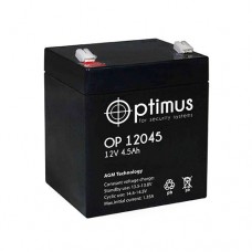 Аккумулятор Optimus 12V 4.5Ач OP 12045