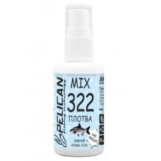 Арома-гель Pelican mix 322 плотва спрей 50мл