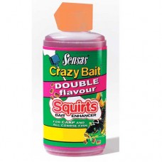 Ароматизатор Sensas Crazy bait squirts double 0,25л CSL strawberry