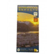 Автокарта Мурманская область