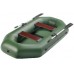 Лодка Мастер лодок Аква Оптима 240 зеленая