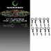 Вертлюг с быстросъёмом Gardner Covert ХТ flexi-ring kwik lok swivels №12