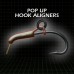 Поводок оснащенный Gardner Pop up hook aligner rig barbed №6