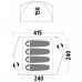 Палатка Greenell Shannon плюс 4 green