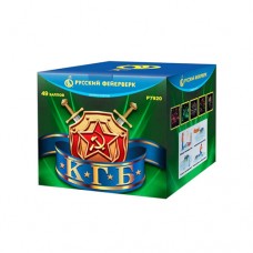 Батареи салютов Русский Фейерверк КГБ 49 залпов