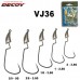 Джиг-головка Decoy VJ-36 2/0 3,5гр 5шт