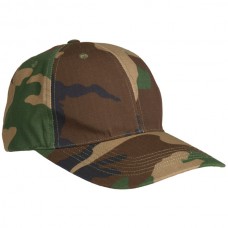 Бейсболка Mil-tec R/S woodland