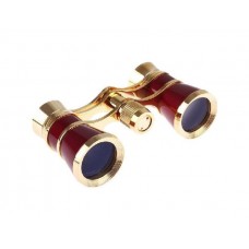 Бинокль БТ 3x25 красный