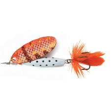 Блесна Abu Garcia Reflex white 12гр K-Red Flash