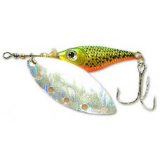 Блесна Daiwa Silver сreek spinner R 1040 C holo green