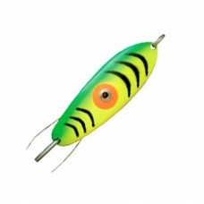 Блесна Kuusamo Viiksi незацепляйка 18гр BL/O/GR/Fye-C