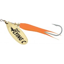 Блесна Mepps Aglia Flying C 25гр №3 gold/orange