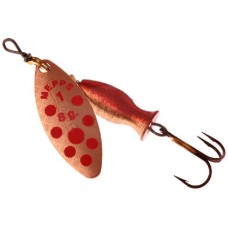 Блесна Mepps Aglia Long Heavy №1 copper pts red