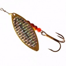 Блесна Mepps AGLIA LONGUE RAINBO Gold (4,5гр) №1