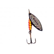 Блесна Mepps Aglia Long Rainbo №4 black