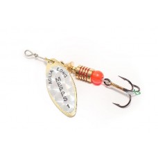 Блесна Mepps Aglia Long Rainbo №4 gold