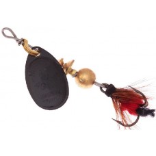 Блесна Mepps Aglia Mouche №0 black red fly