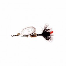 Блесна Mepps Aglia Mouche №1 Silver/Black fly