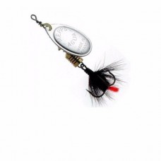 Блесна Mepps AGLIA MOUCHE AG mouche noir(3,5гр)№1