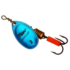 Блесна Mepps Aglia Platinum №2 blue silver