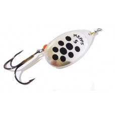 Блесна Mepps Aglia PTS №5 Silver/Black