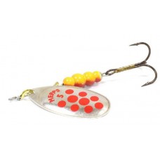 Блесна Mepps Aglia PTS №5 Silver/Red