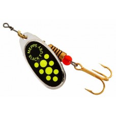 Блесна Mepps Black Fury Сhartreuse/Silver №1