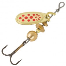 Блесна Mepps Comet PTS №0 gold/red