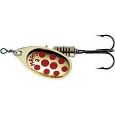 Блесна Mepps Comet PTS №3 gold/red dots