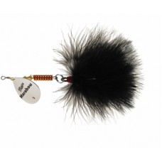 Блесна Mepps Giant Marabou Silver Black