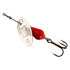 Блесна Mepps XD Platinum Silver/Red №0