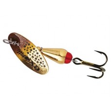 Блесна Mepps XD Tri Fluo OR/Brown №0