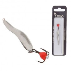 Блесна зимняя ПИРС ЗМЕЙКА с чер. Окуневочка Л