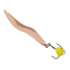 Блесна зимняя ПИРС ЗМЕЙКА с чер. Снеток бол. Л