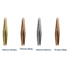 Блесна Salar зим двухсторонняя 16 никель латунь 1/5