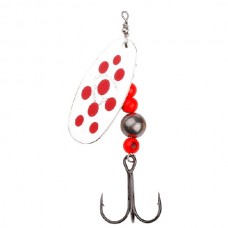 Блесна Savage Gear Caviar Spinner №2 6g 04-fluo orange&silver