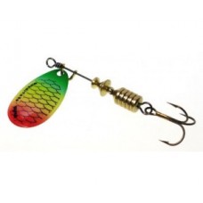 Блесна Wirek LOB-3-35S 10гр серебряный сердечник тигр уп 5шт