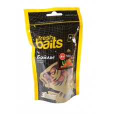 Бойлы Fresh Baits Ах! 15мм 200гр клубника с конопелькой