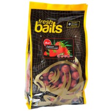 Бойлы Fresh Baits Ах! Клубника с конопелькой 20мм 1кг